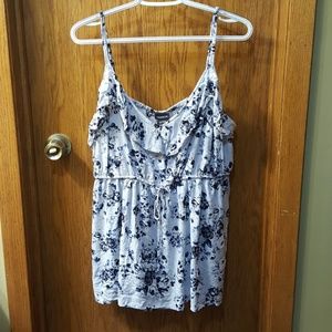 Torrid floral baby doll tank